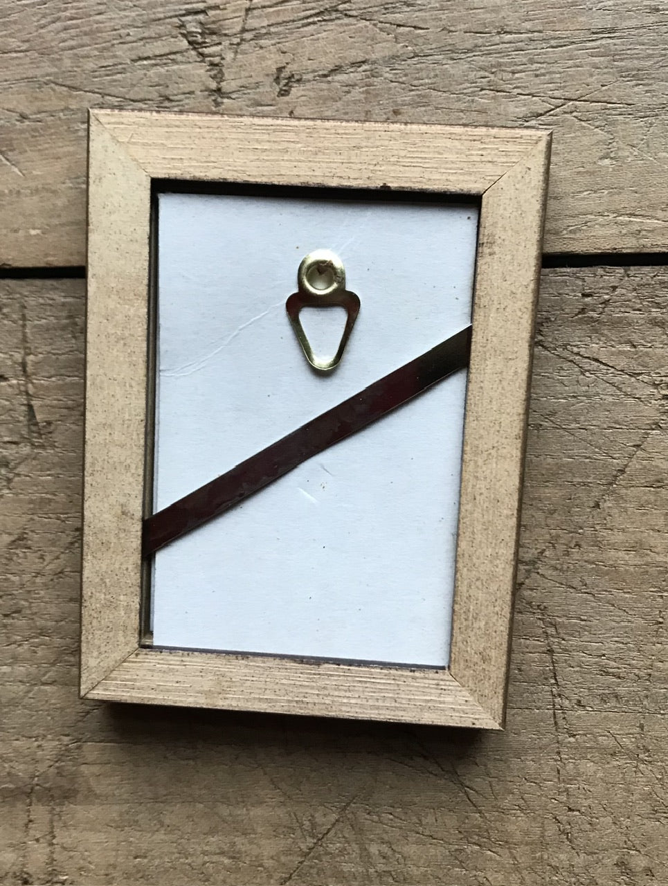 Treehouse - original painting in wooden frame