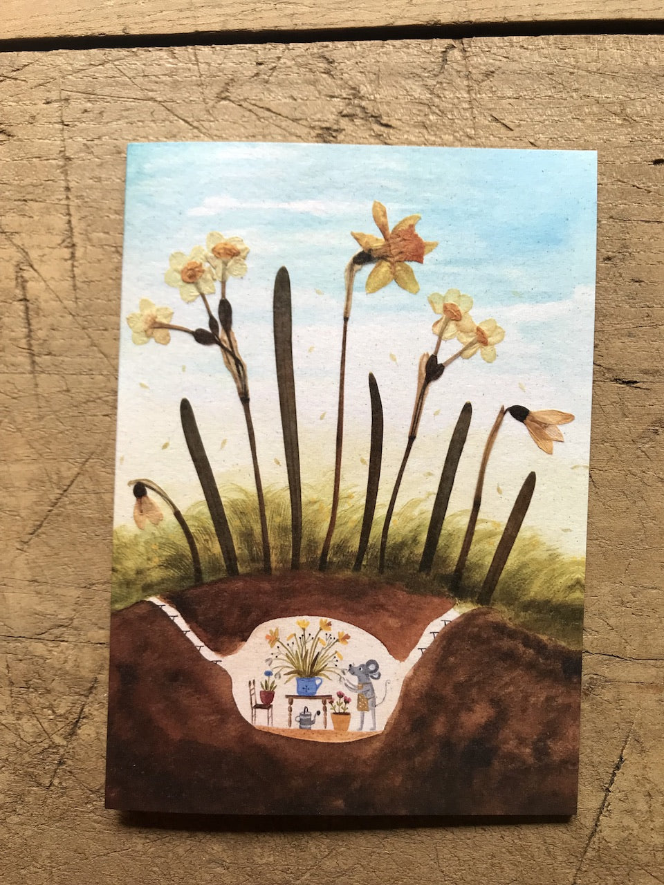 The florist - eco friendly card