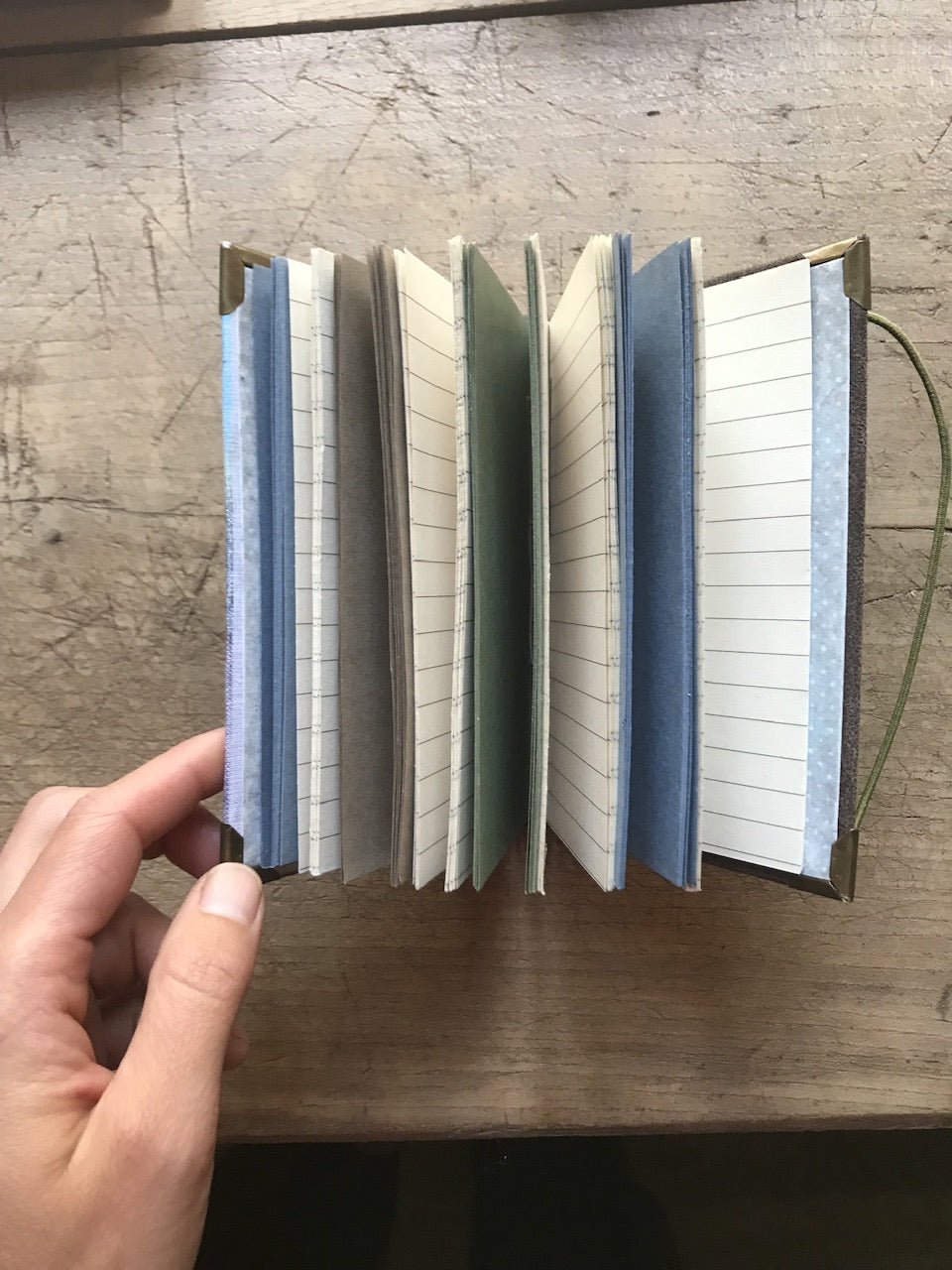 Reading - small handmade journal / notebook