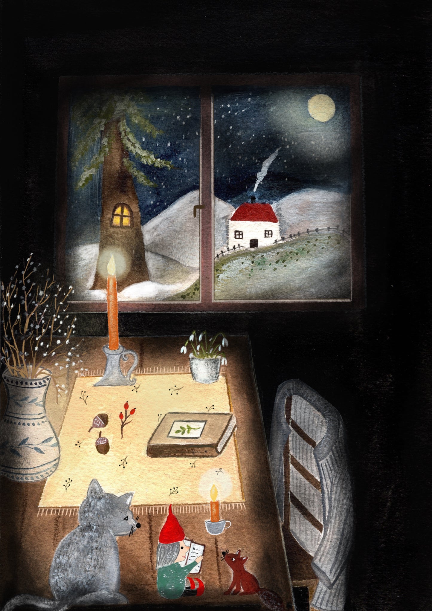 Goodnight stories - fine art print