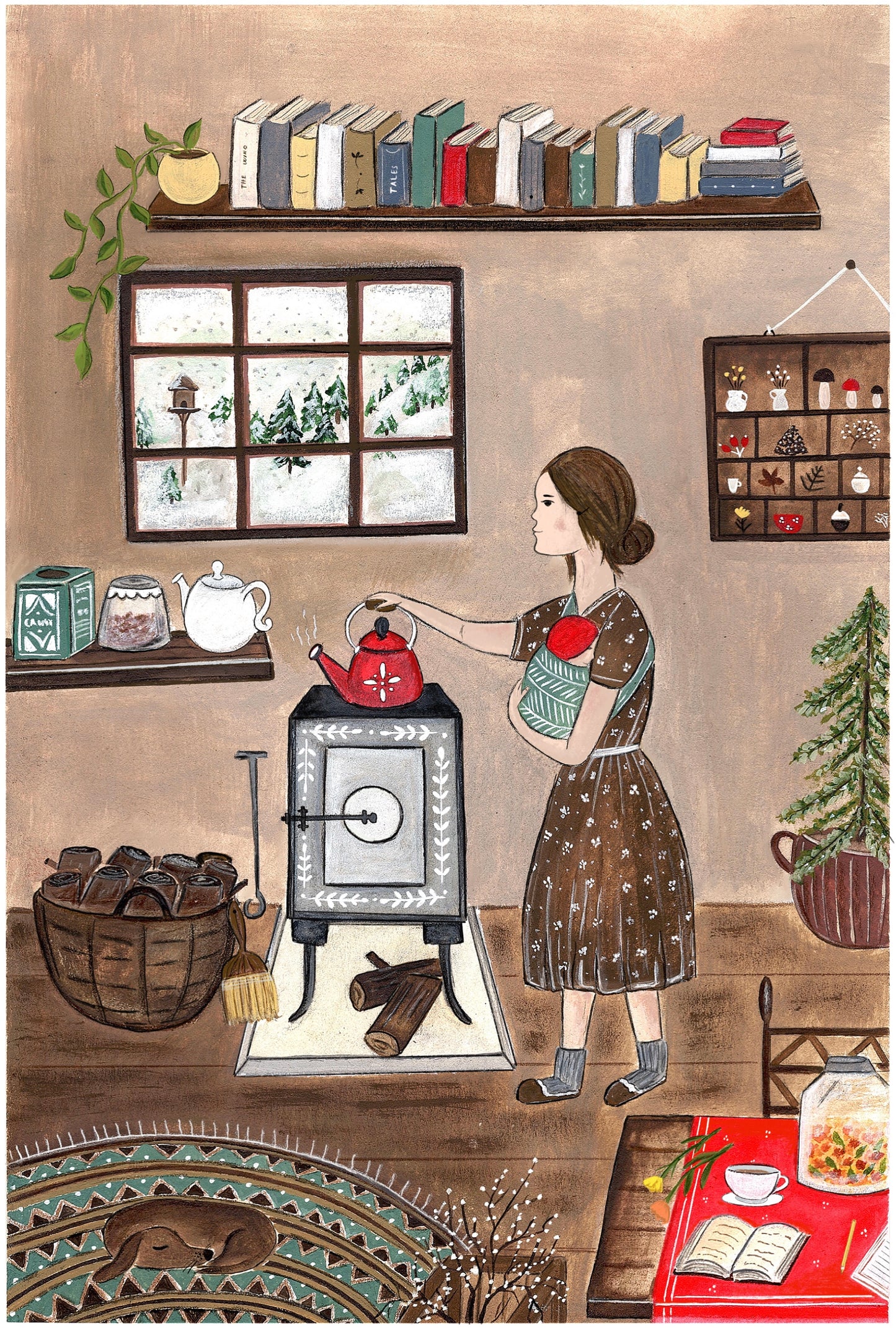 Cozy nights - fine art print