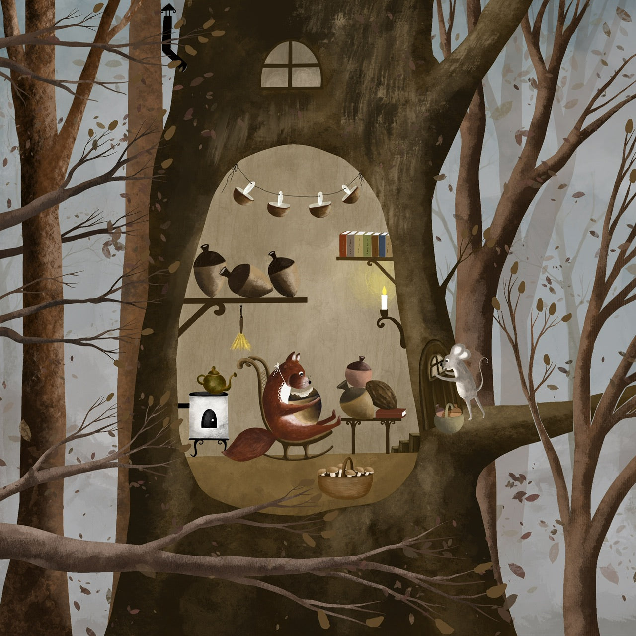 Nutlovers - fine art print