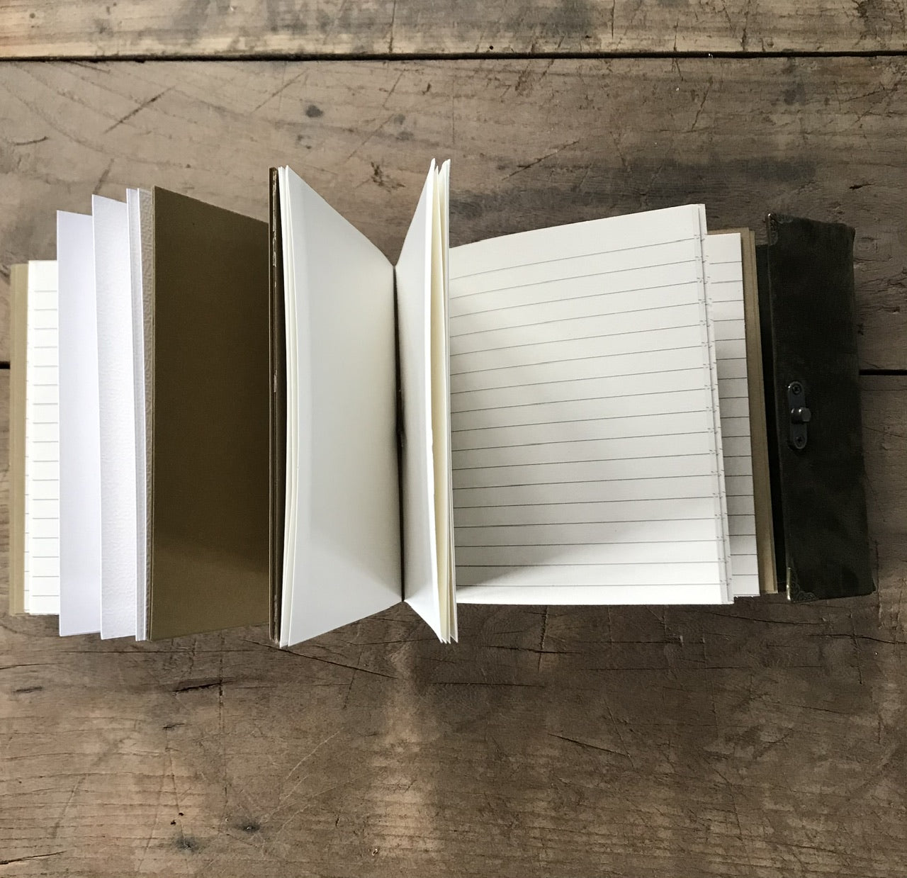 Unique friendship - handmade journal / notebook