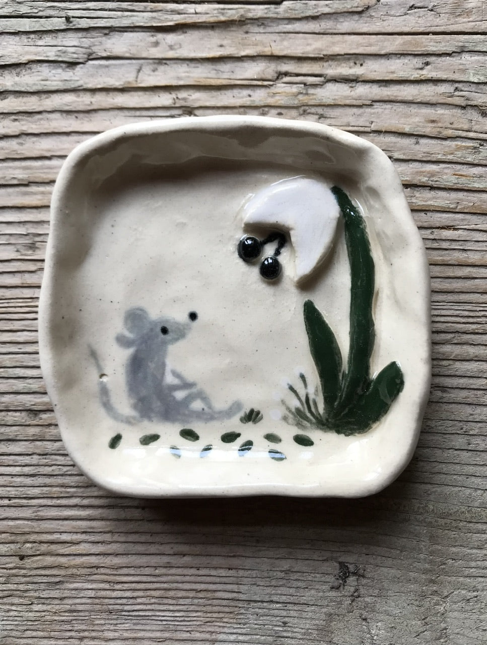 Snowdrop - Tiny tray/plate for tiny things