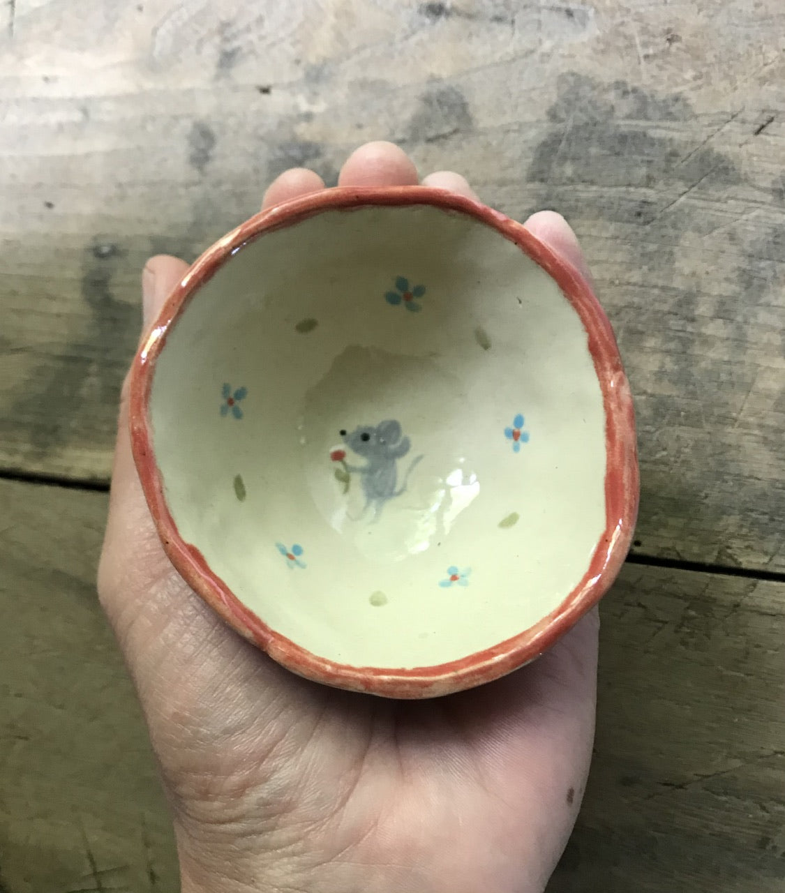 Tiny mouse - little bowl