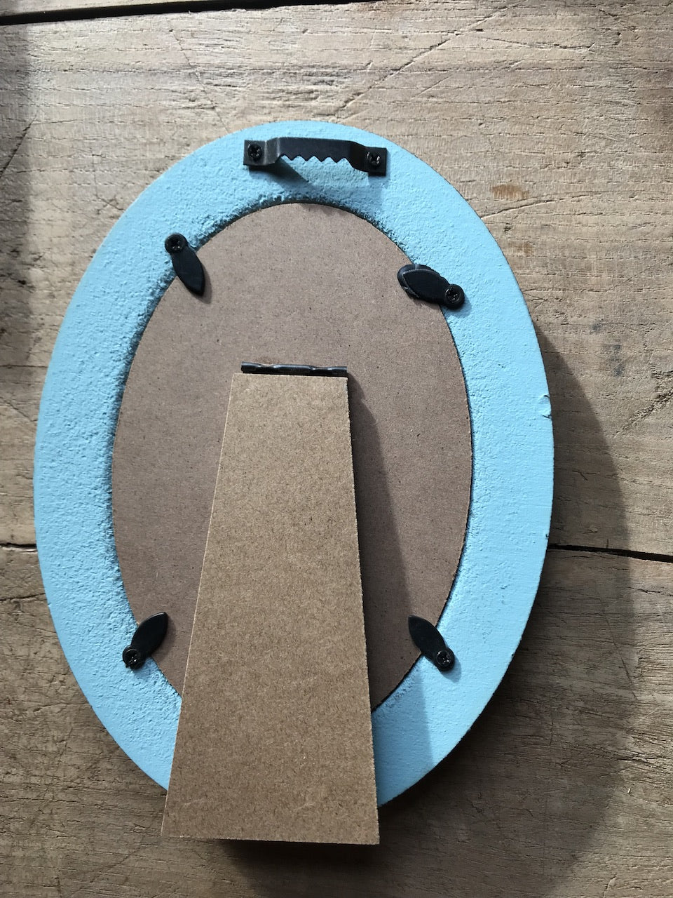 Getting ready for Christmas - original painting in wooden frame