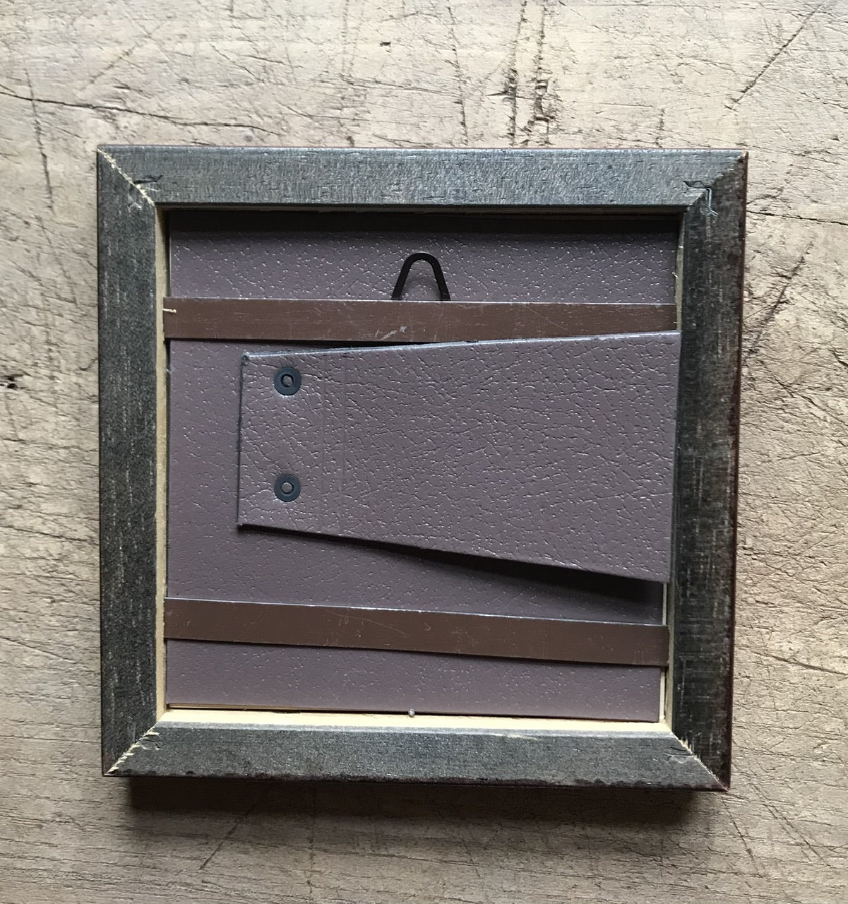 Seasons - original painting in wooden frame