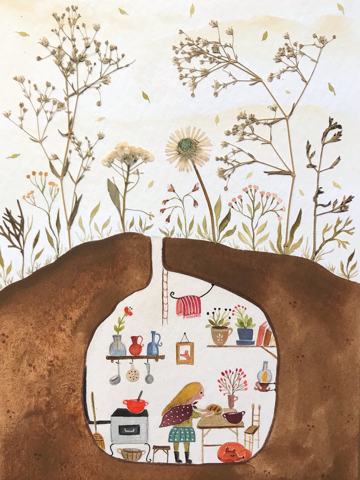 Sourdough lady  - fine art print