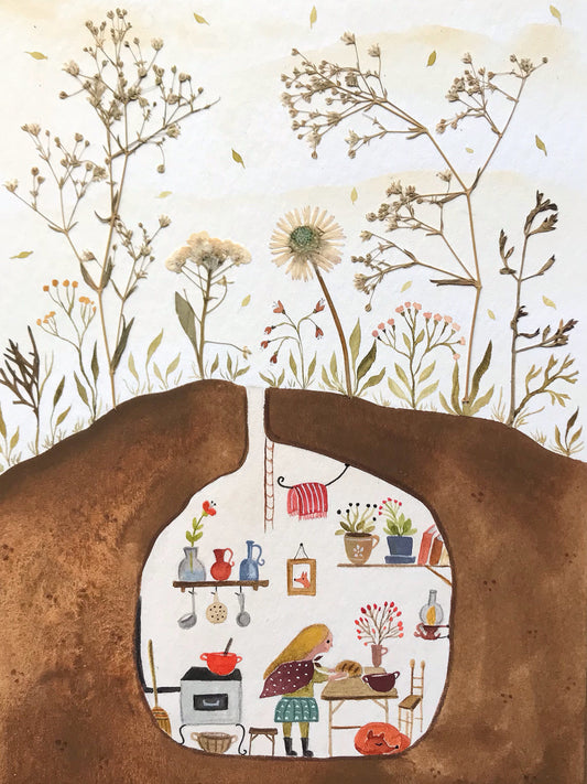 Sourdough lady  - fine art print