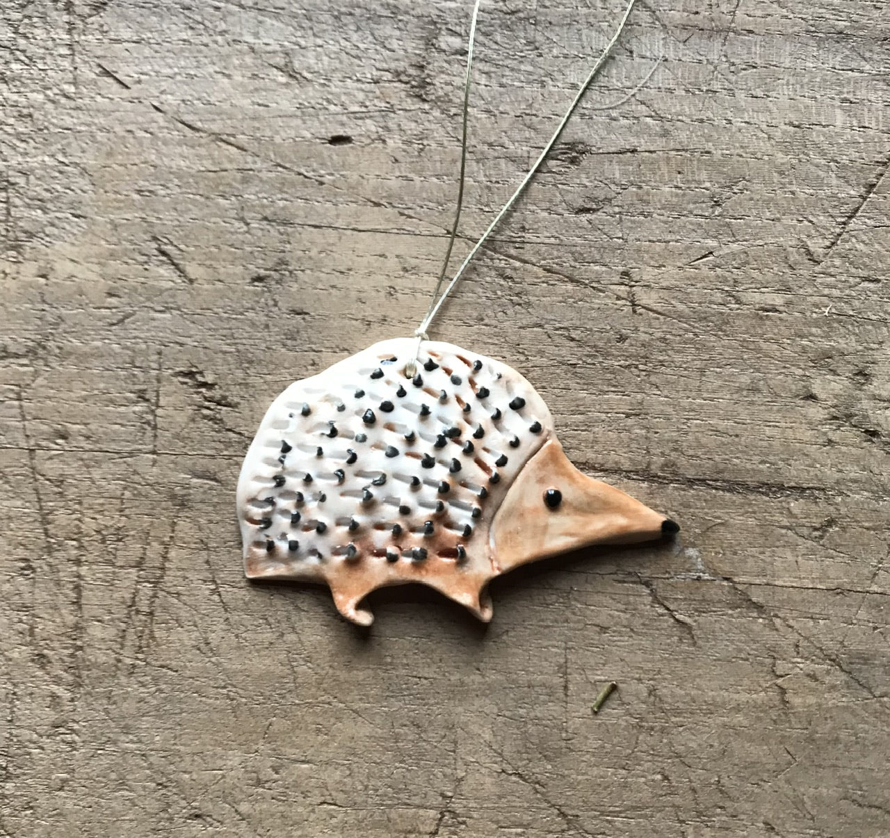 Hanging little decorations- porcelain / flat - variations