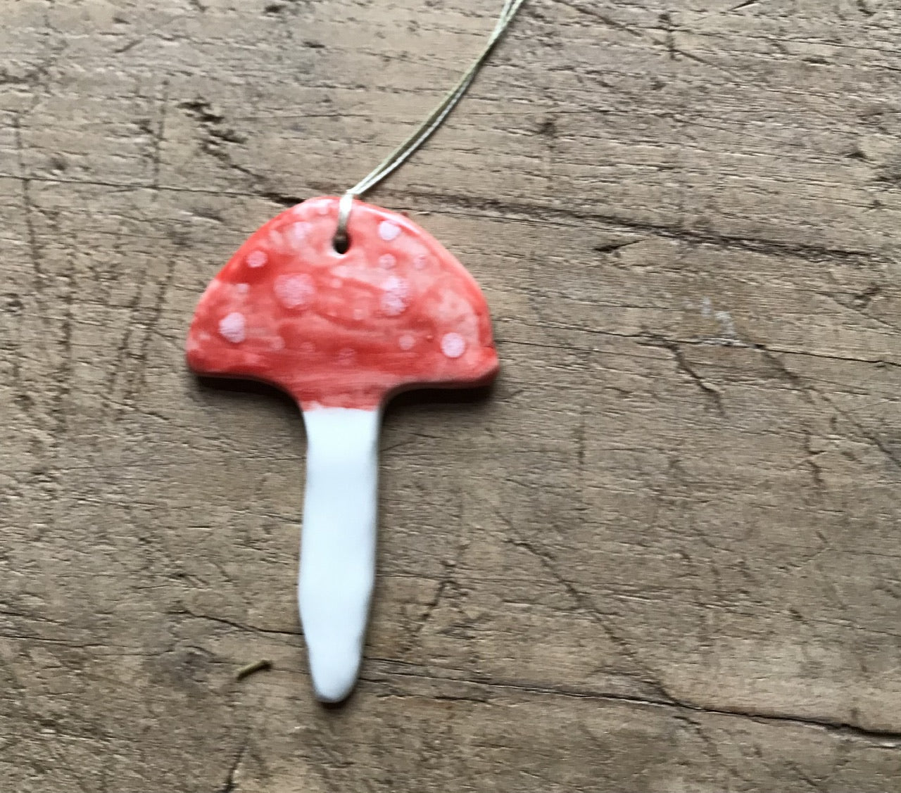 Hanging little decorations- porcelain / flat - variations