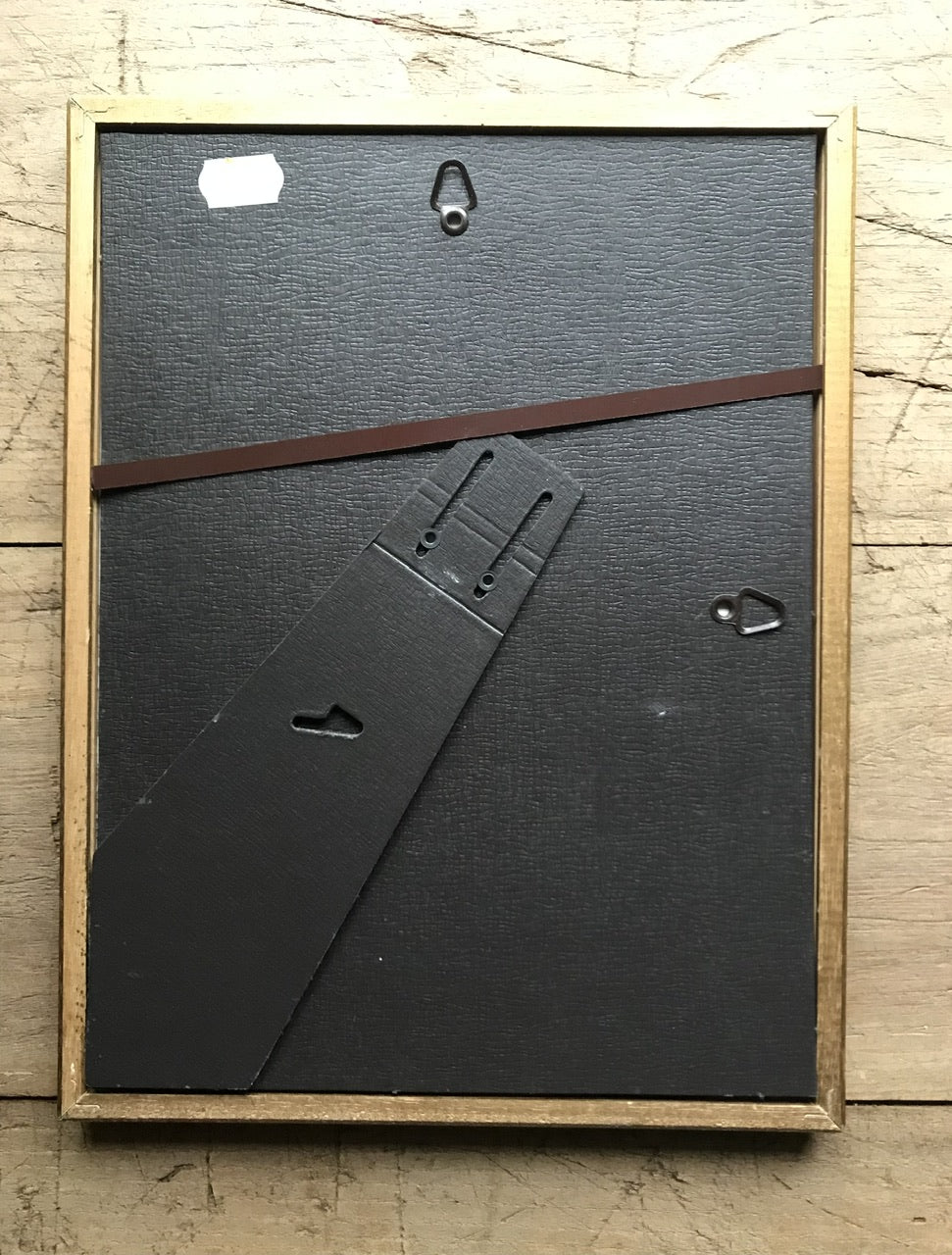 Living in harmony  - original painting in wooden frame