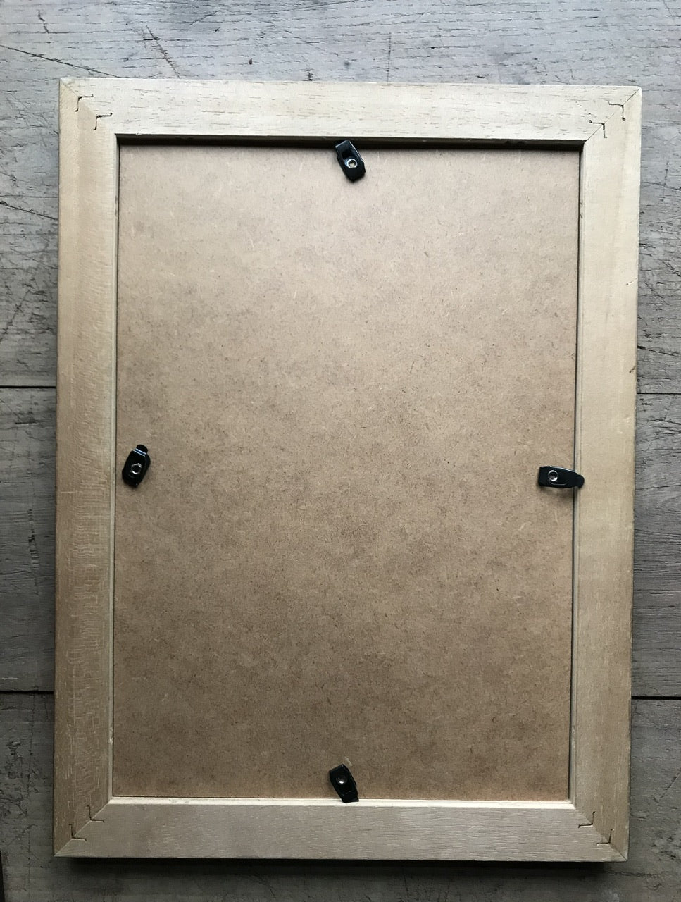 Flower lovers  - original painting in wooden frame / pressed plant collage