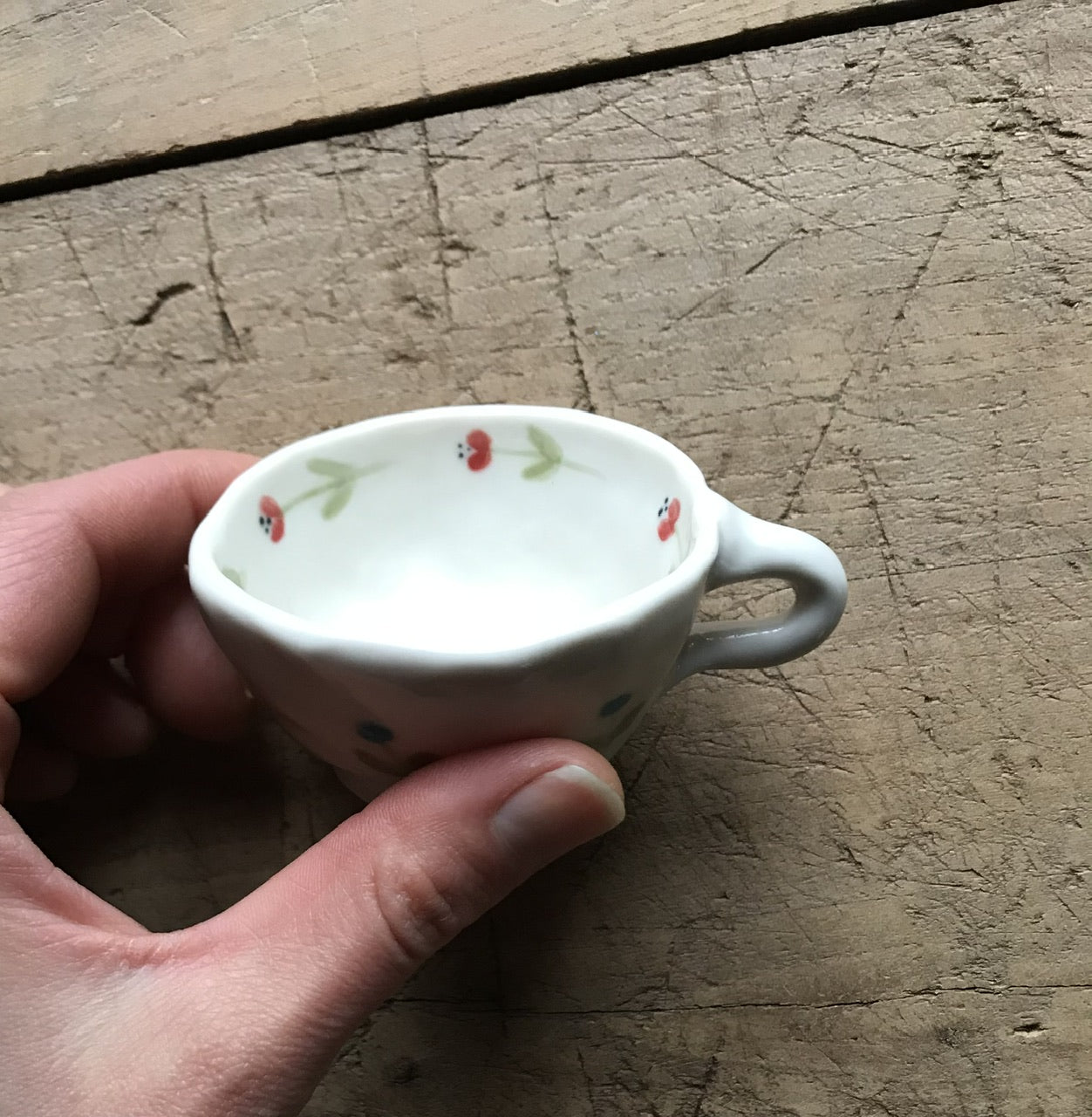 Mouse porcelain  - tiny cup