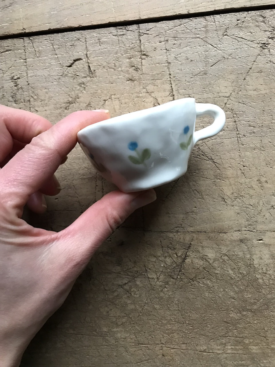 Mouse porcelain  - tiny cup