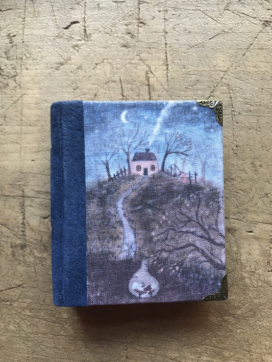 Magical nights - handmade journal / notebook