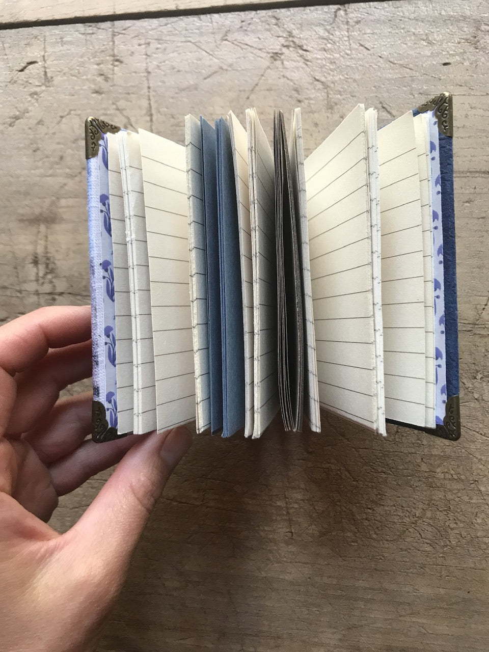 Magical nights - handmade journal / notebook