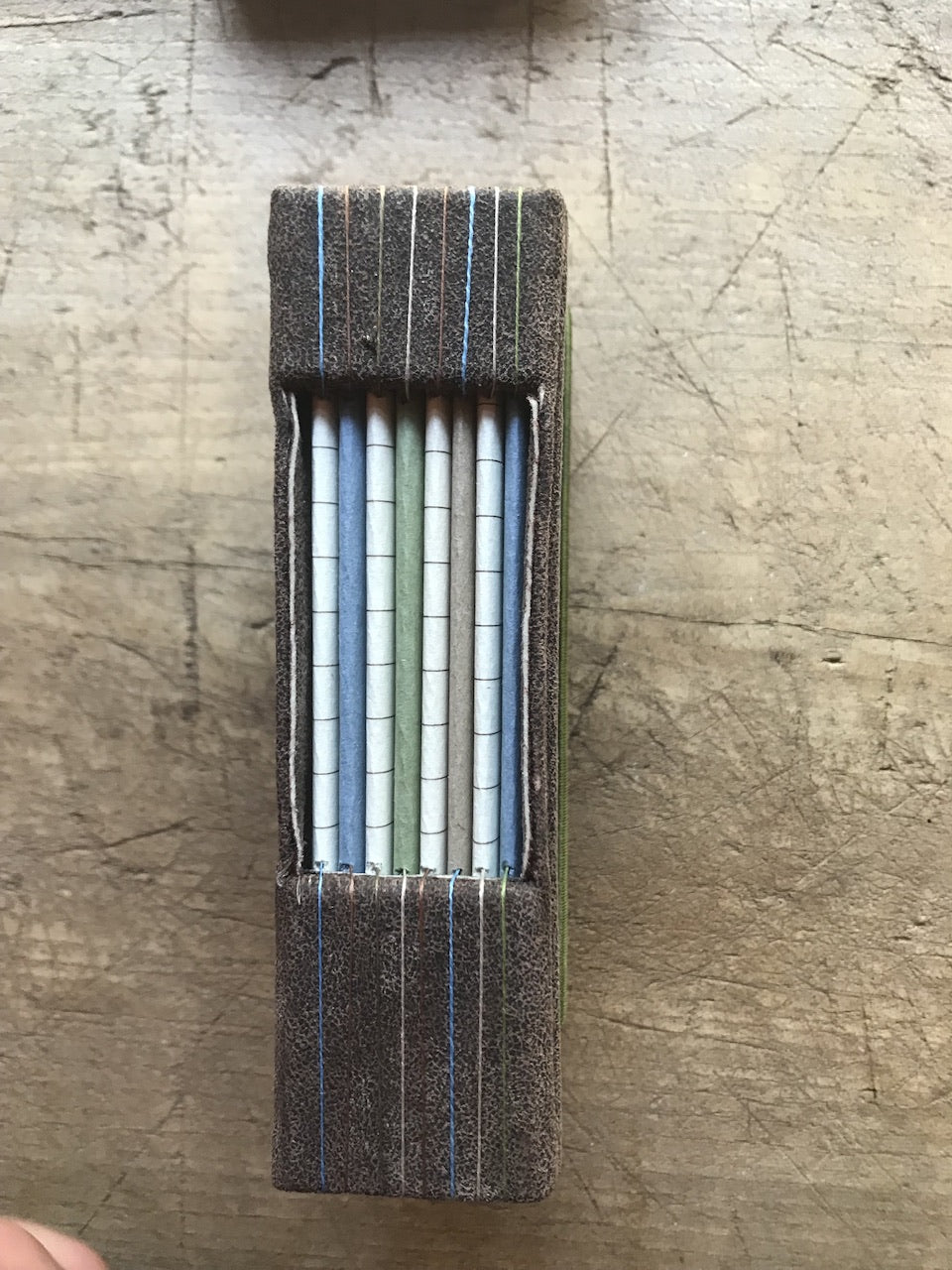 Reading - small handmade journal / notebook