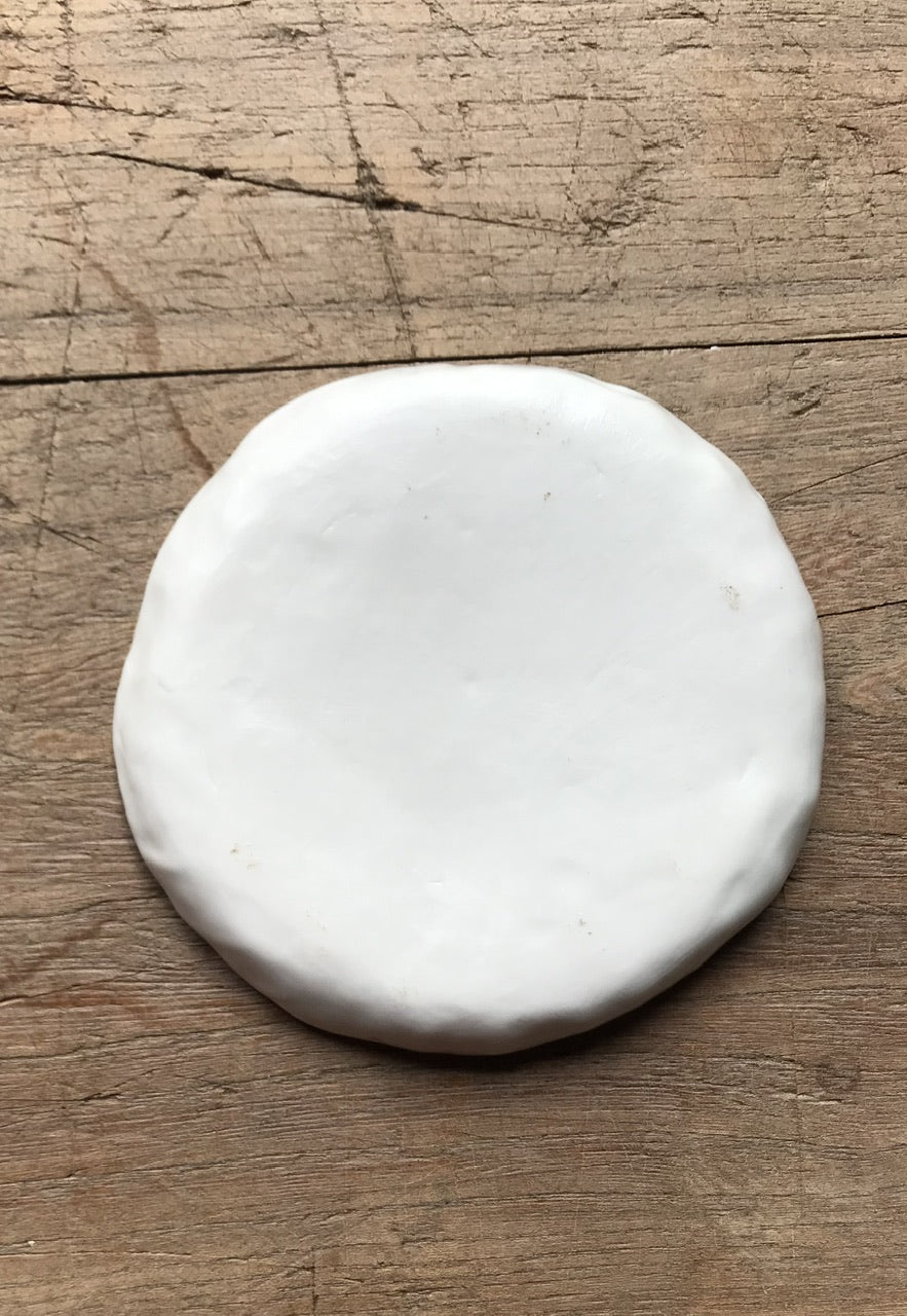 Coffee & mouse - porcelain tray/plate for tiny things