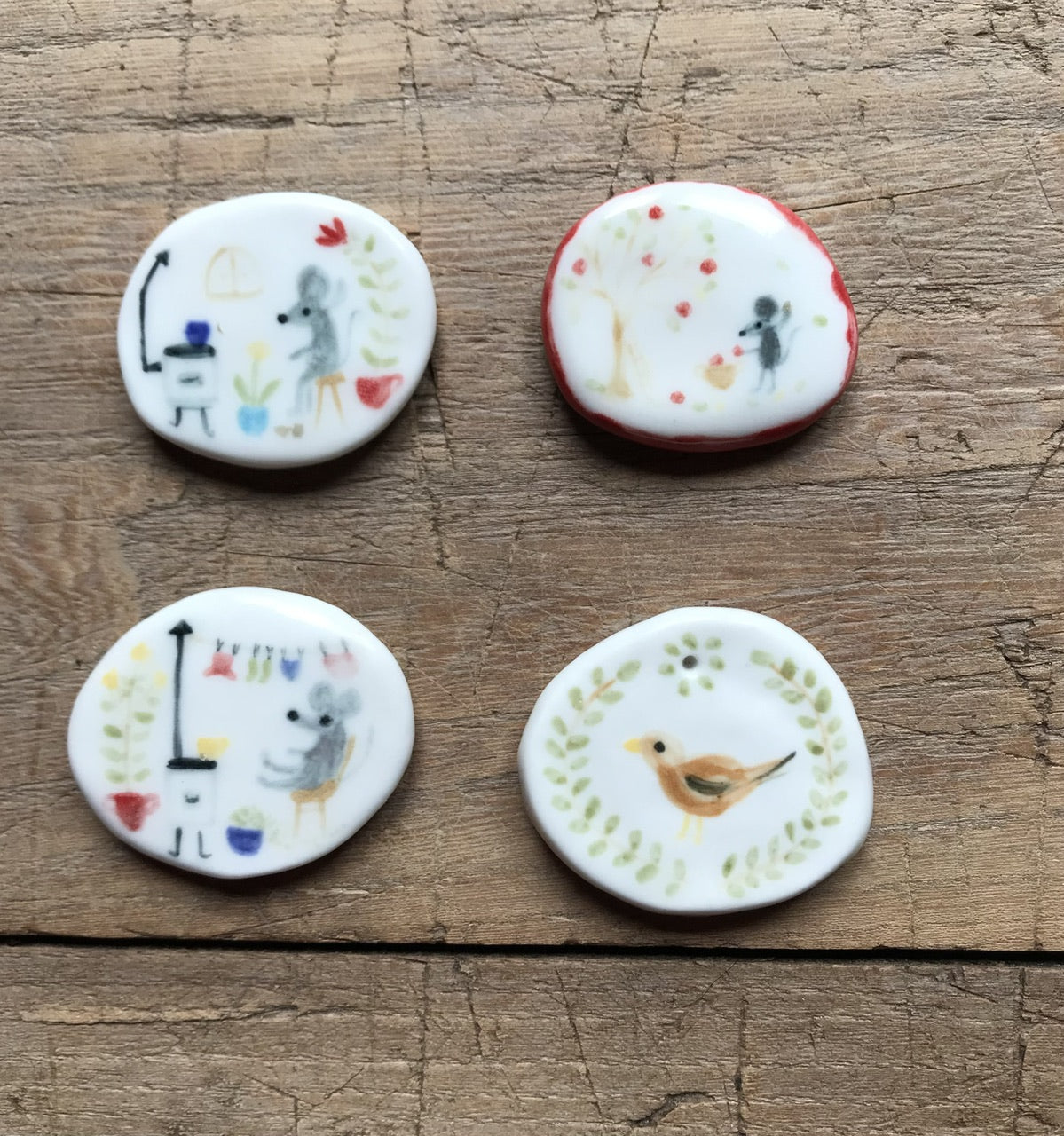 Little decorations- porcelain / flat - variations