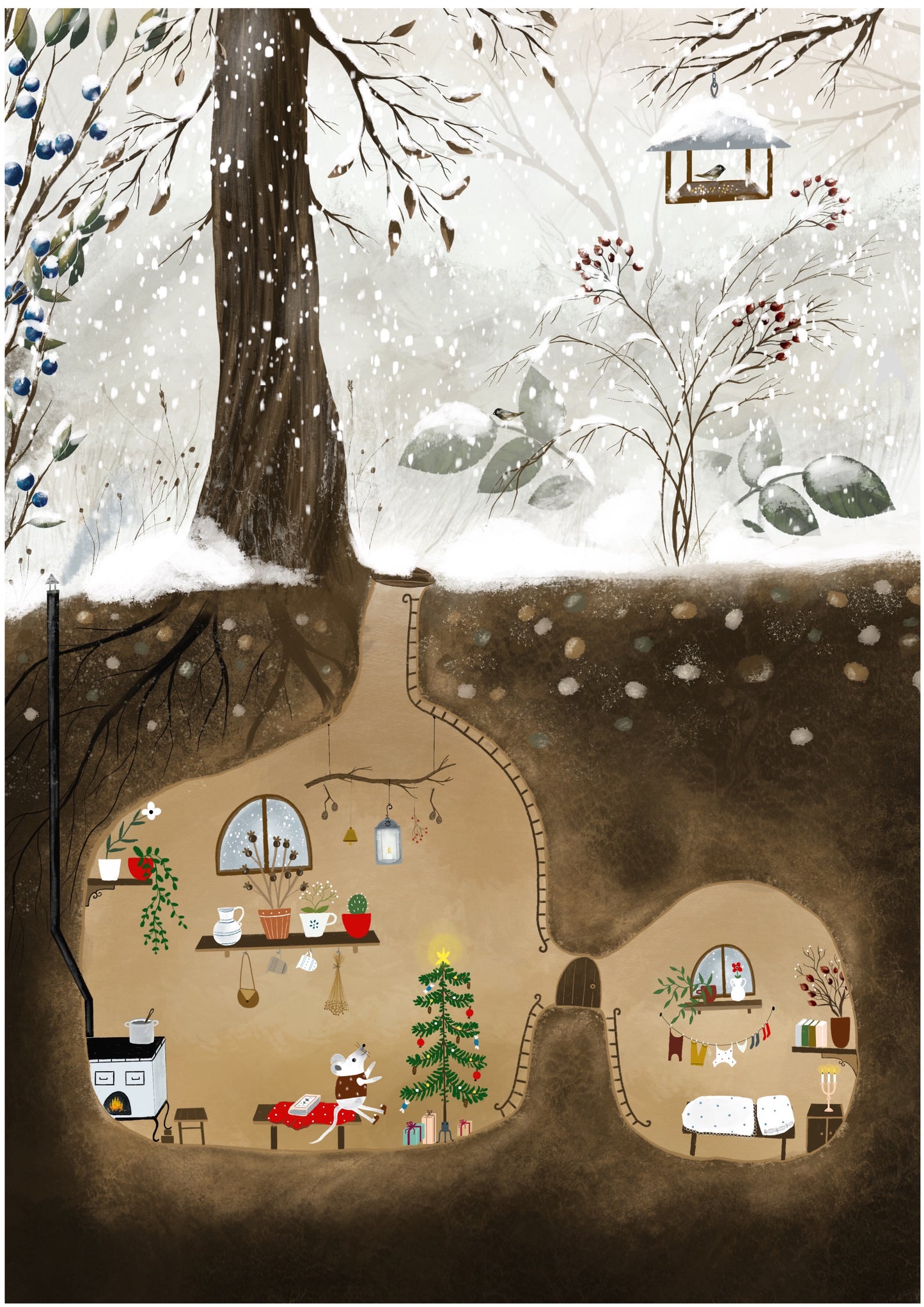 Christmas eve - fine art print