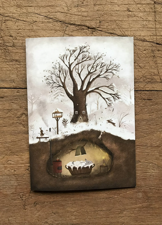 Cozy days - eco friendly card