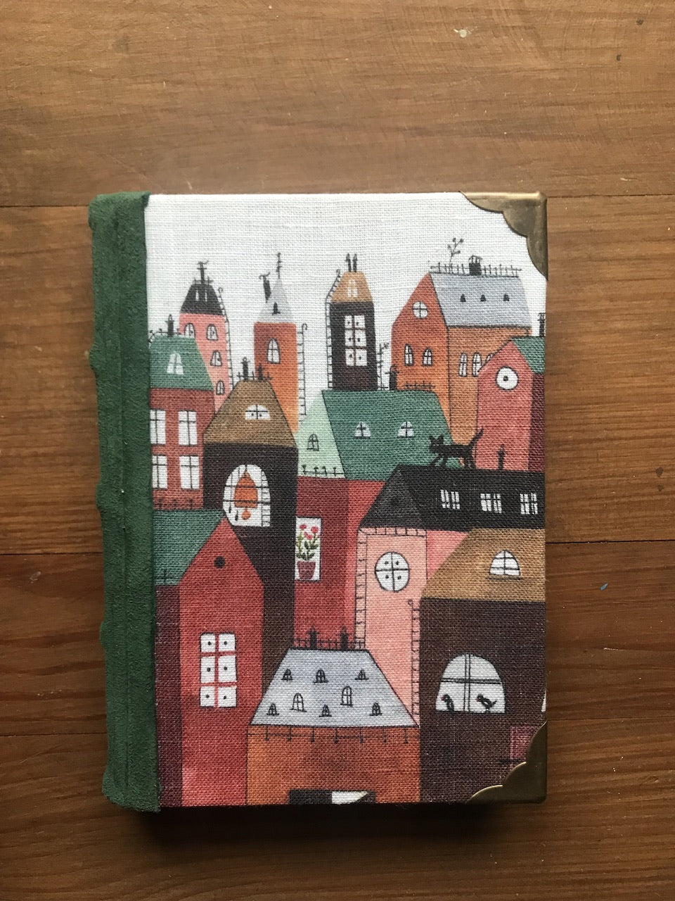 Urban living - handmade journal / notebook