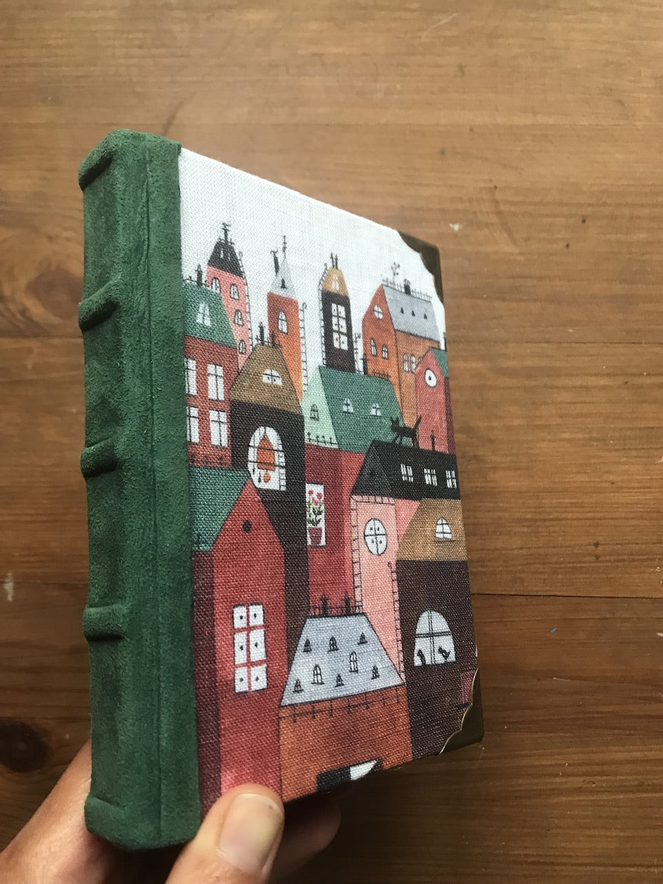 Urban living - handmade journal / notebook