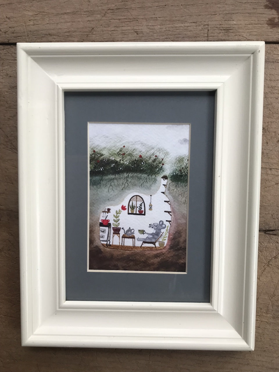 Chillin - framed fine art print