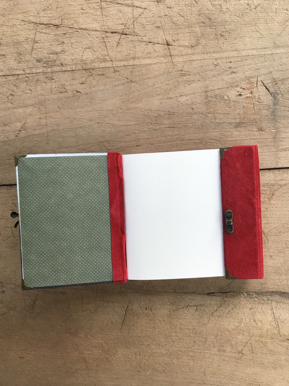 Cherry season  - handmade journal / notebook