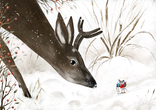 Tiny present  - fine art print