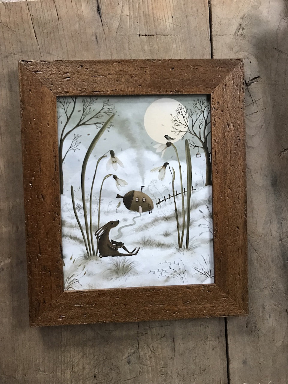 Windy days  - framed fine art print