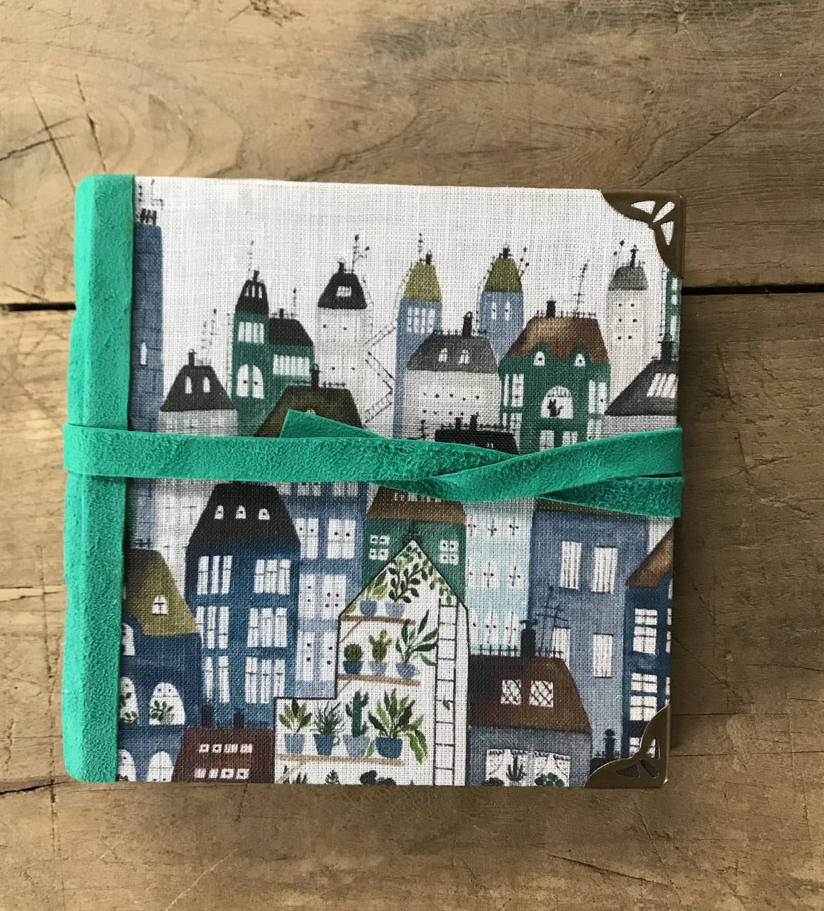 Urban living - handmade journal / notebook
