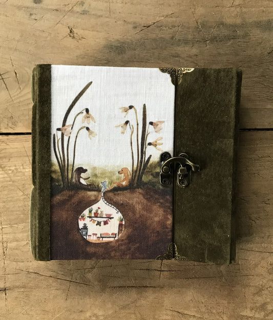 Unique friendship    - handmade journal / notebook