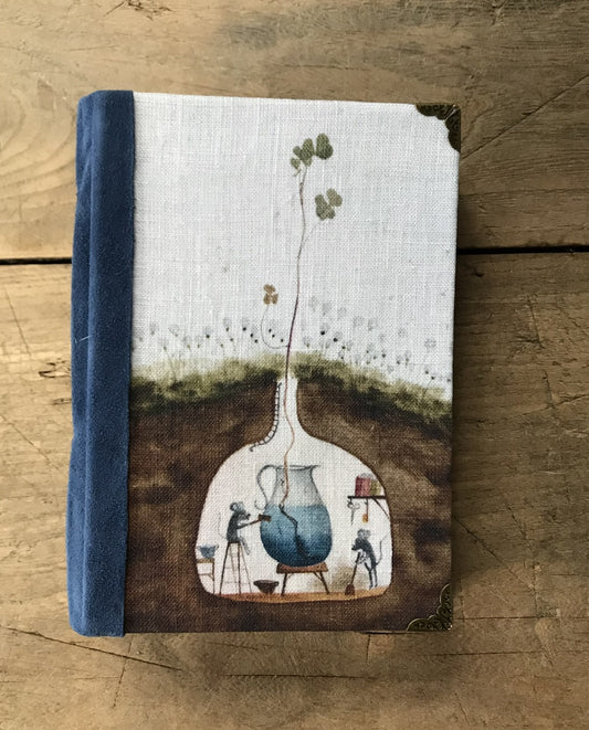 Cleaning - handmade journal / notebook