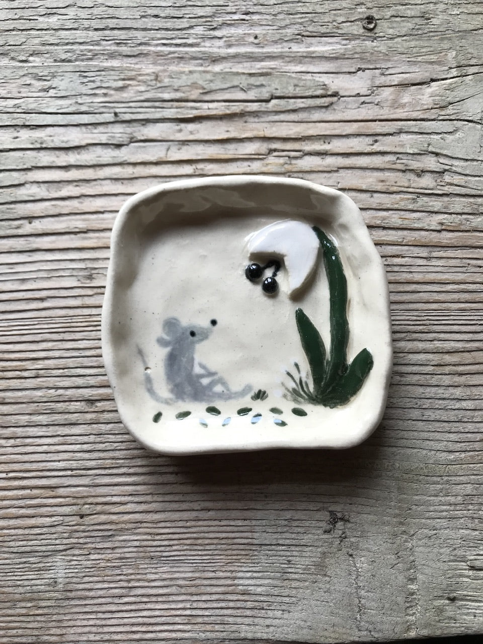 Snowdrop - Tiny tray/plate for tiny things