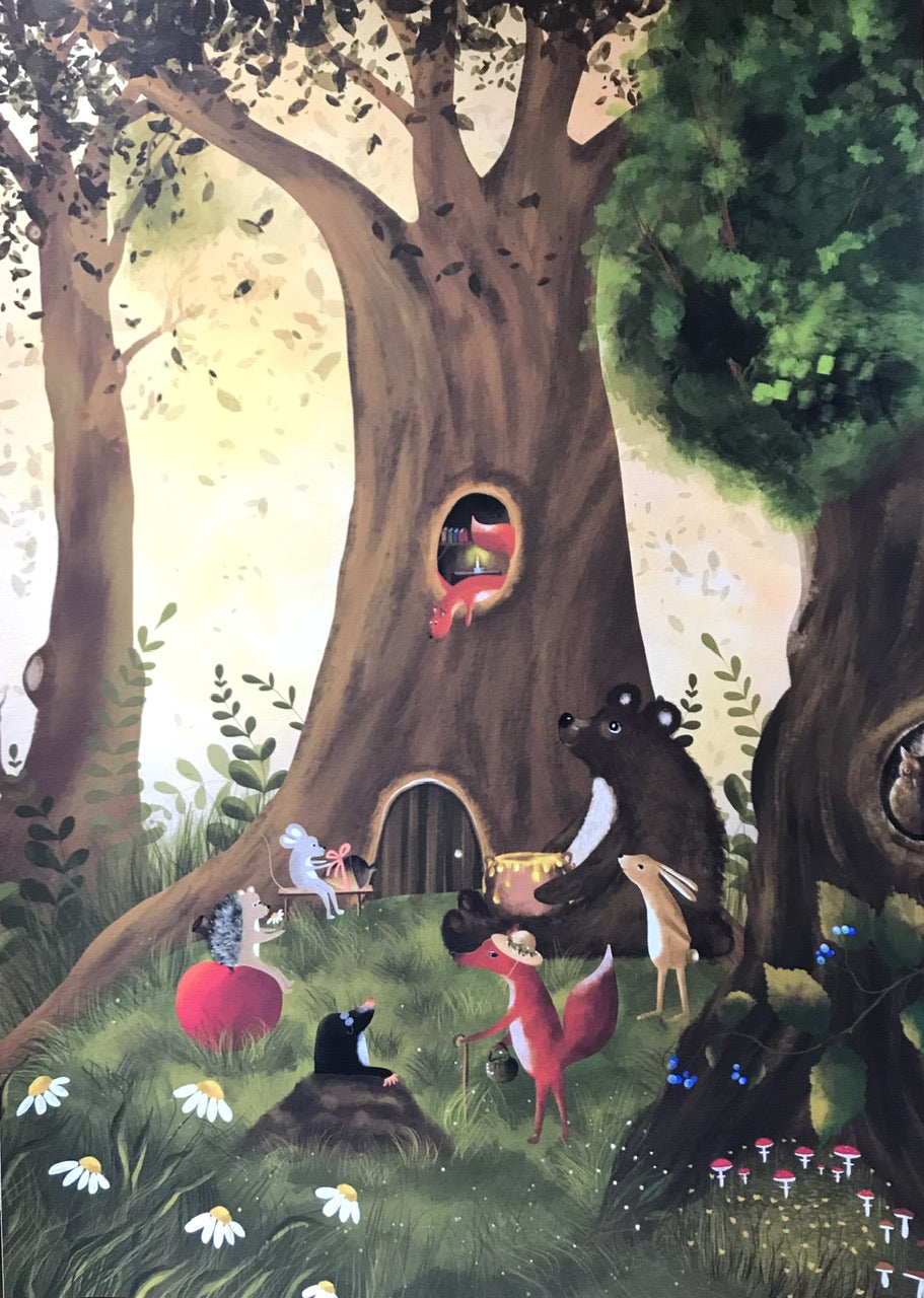 Forest  -  fine art print