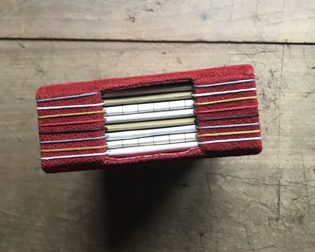Autumn view- handmade journal / notebook