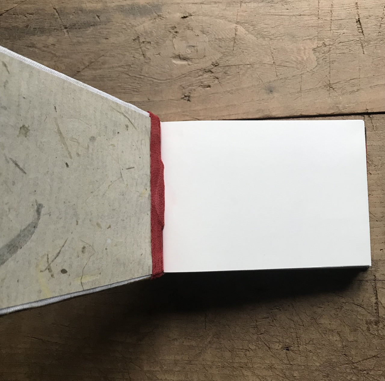 Autumn view- handmade journal / notebook
