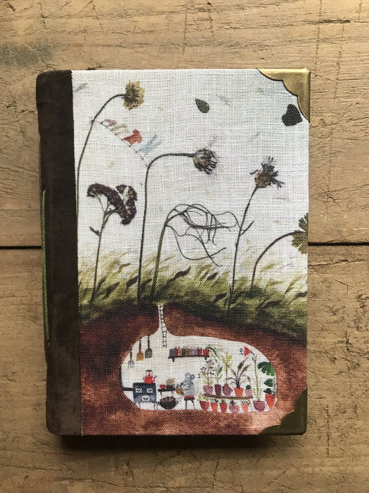 Windy days - handmade journal / notebook