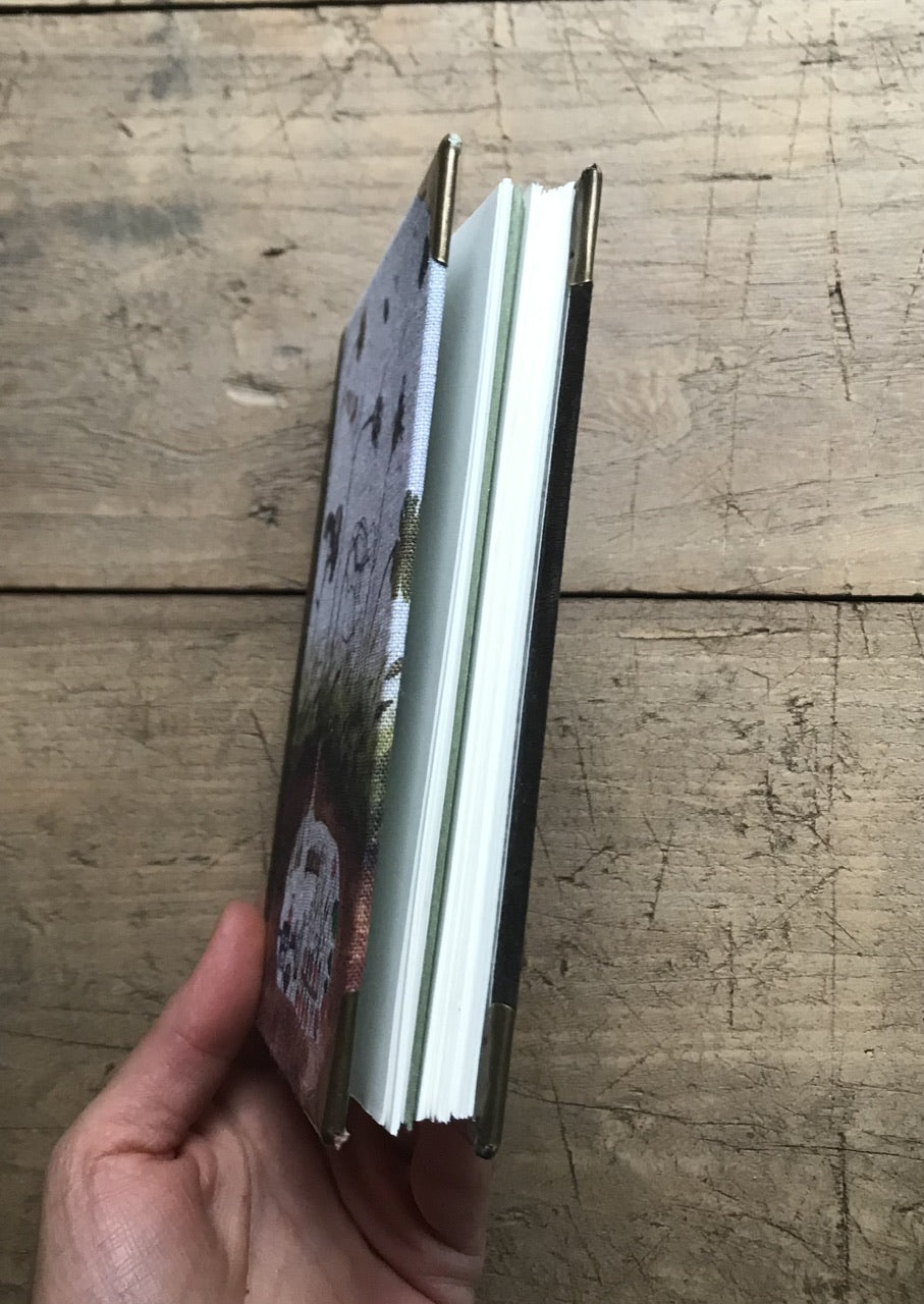 Windy days - handmade journal / notebook