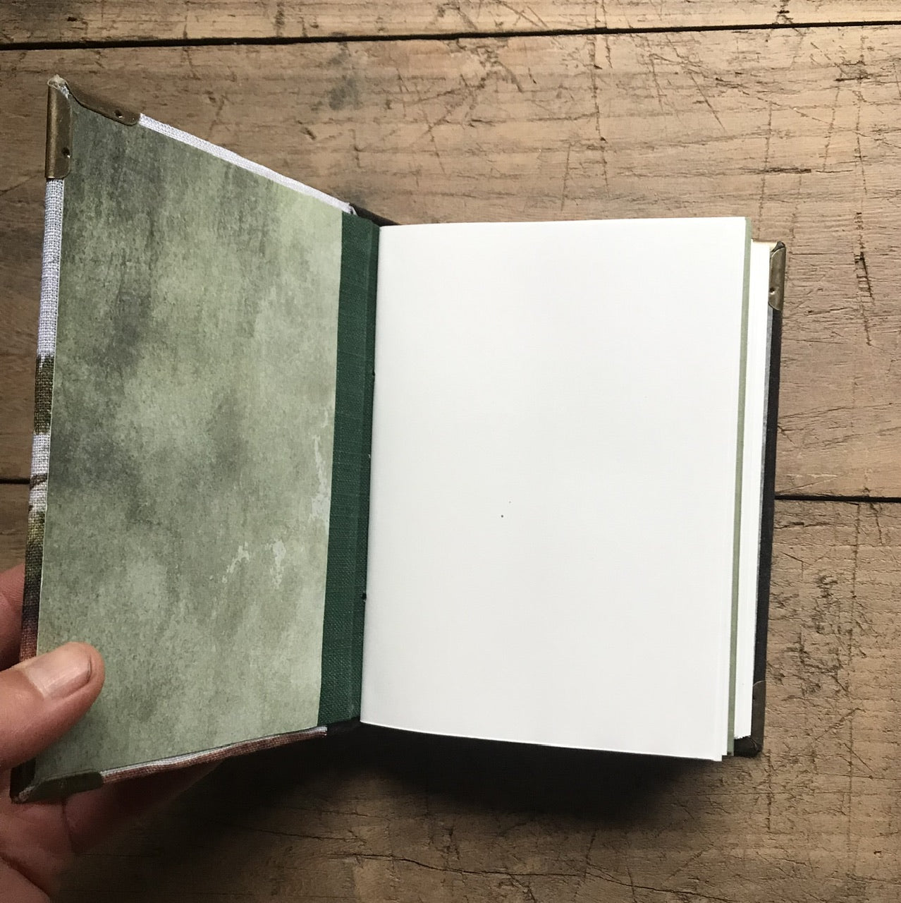 Windy days - handmade journal / notebook