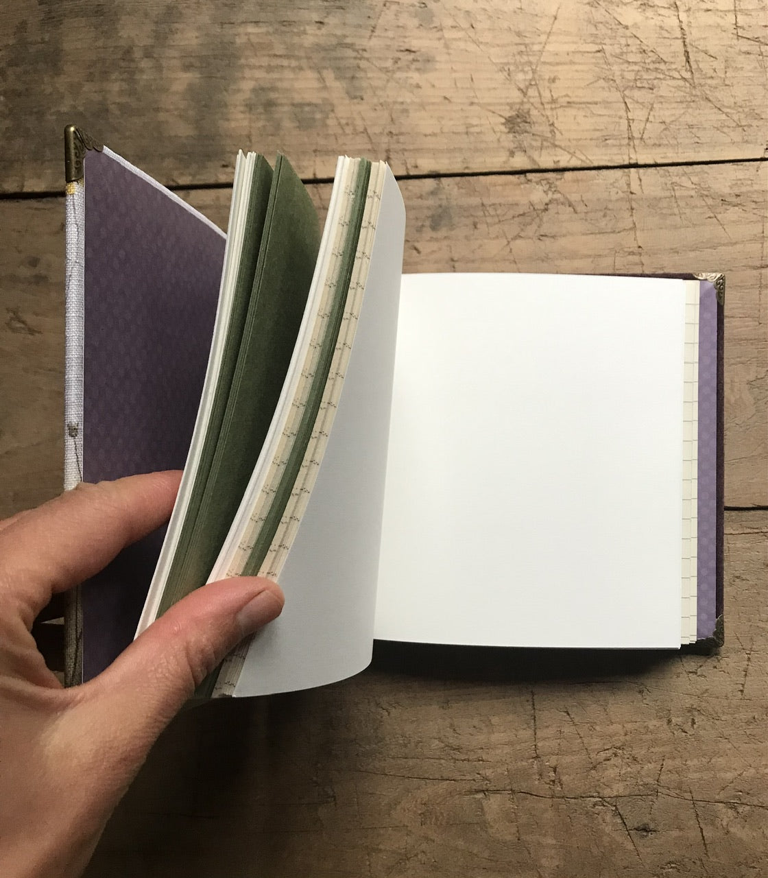 My cozy home  - handmade journal / notebook