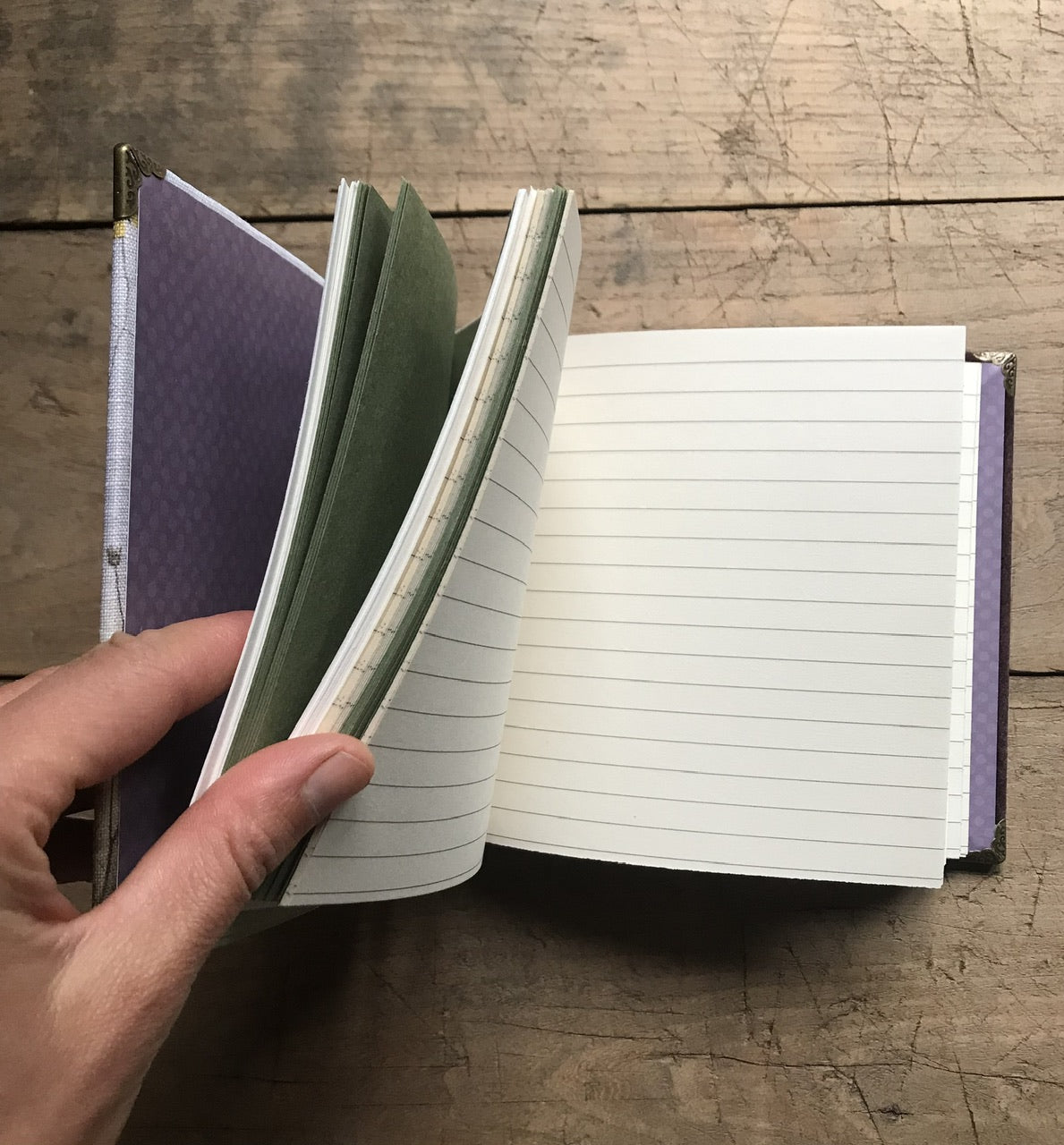 My cozy home  - handmade journal / notebook