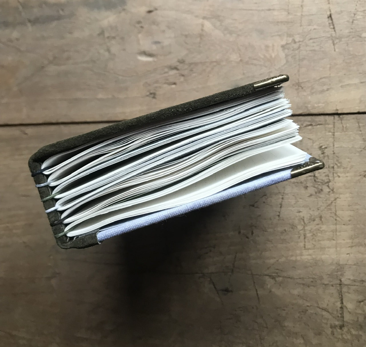 Storyteller girl - handmade journal / notebook