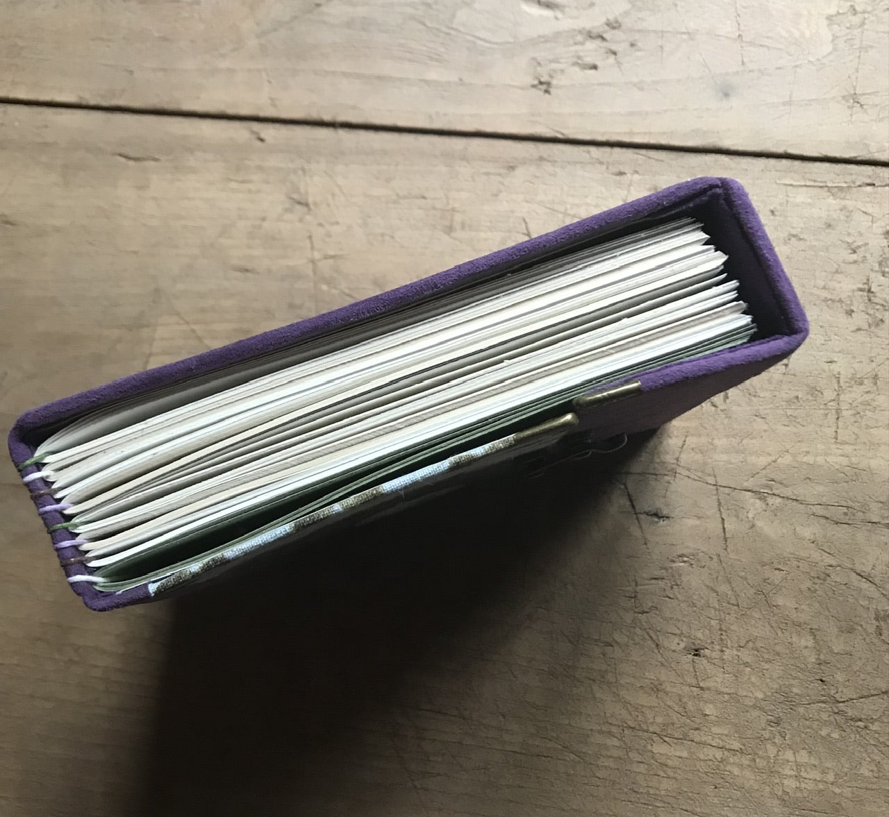 Birthday party - handmade journal / notebook