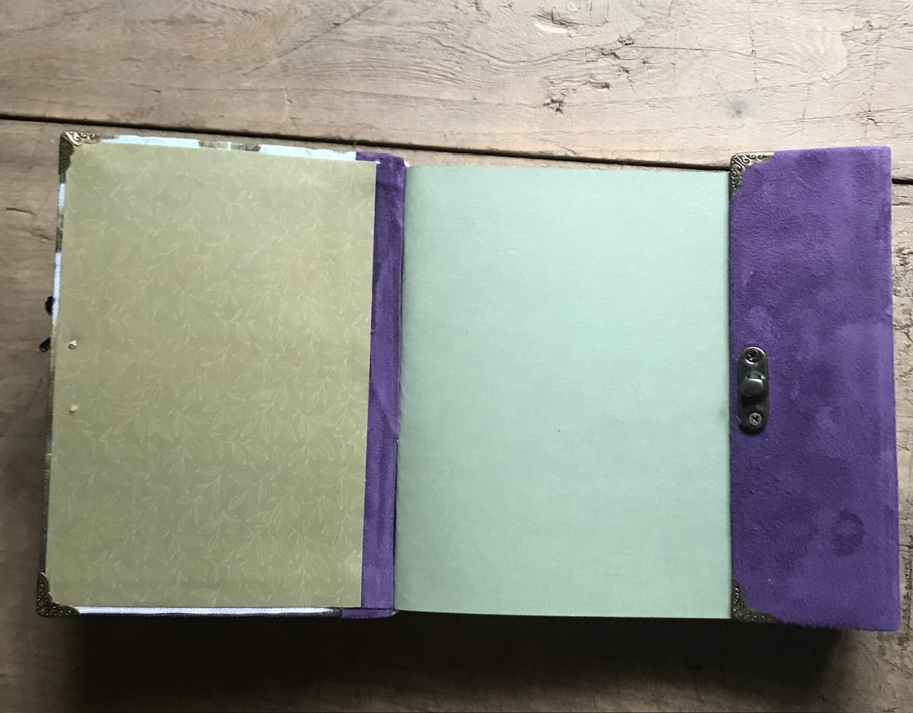 Birthday party - handmade journal / notebook