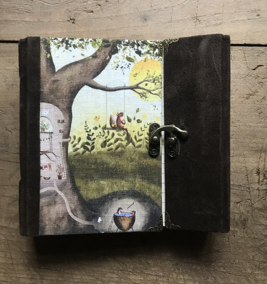 Summer day - handmade journal / notebook