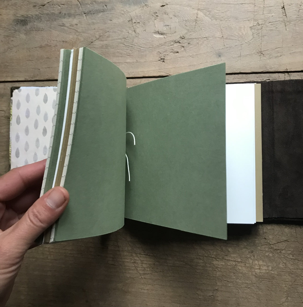 Summer day - handmade journal / notebook