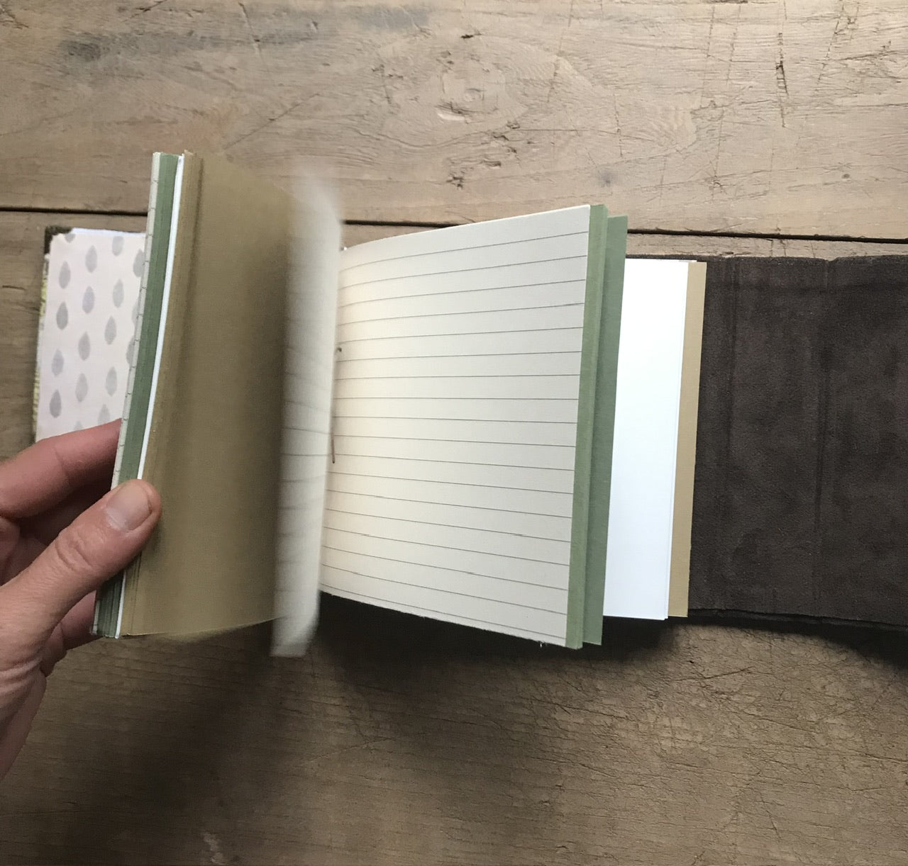 Summer day - handmade journal / notebook